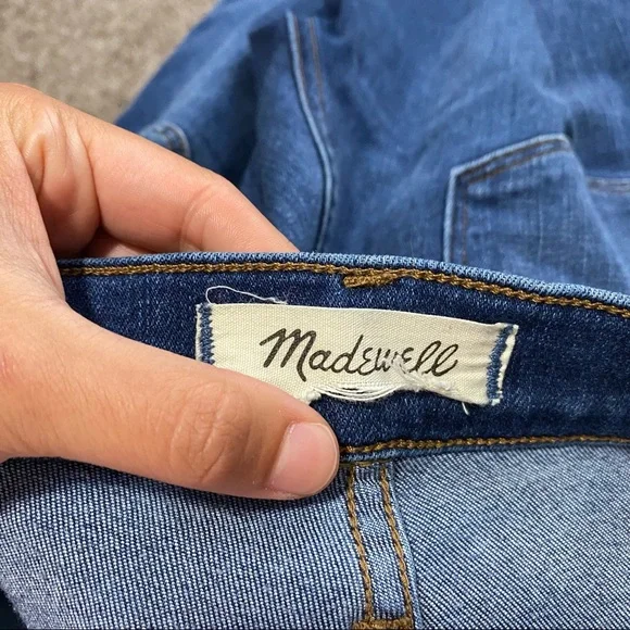Madewell 9" Mid-Rise Skinny Jeans 27 - Picture 6 of 7